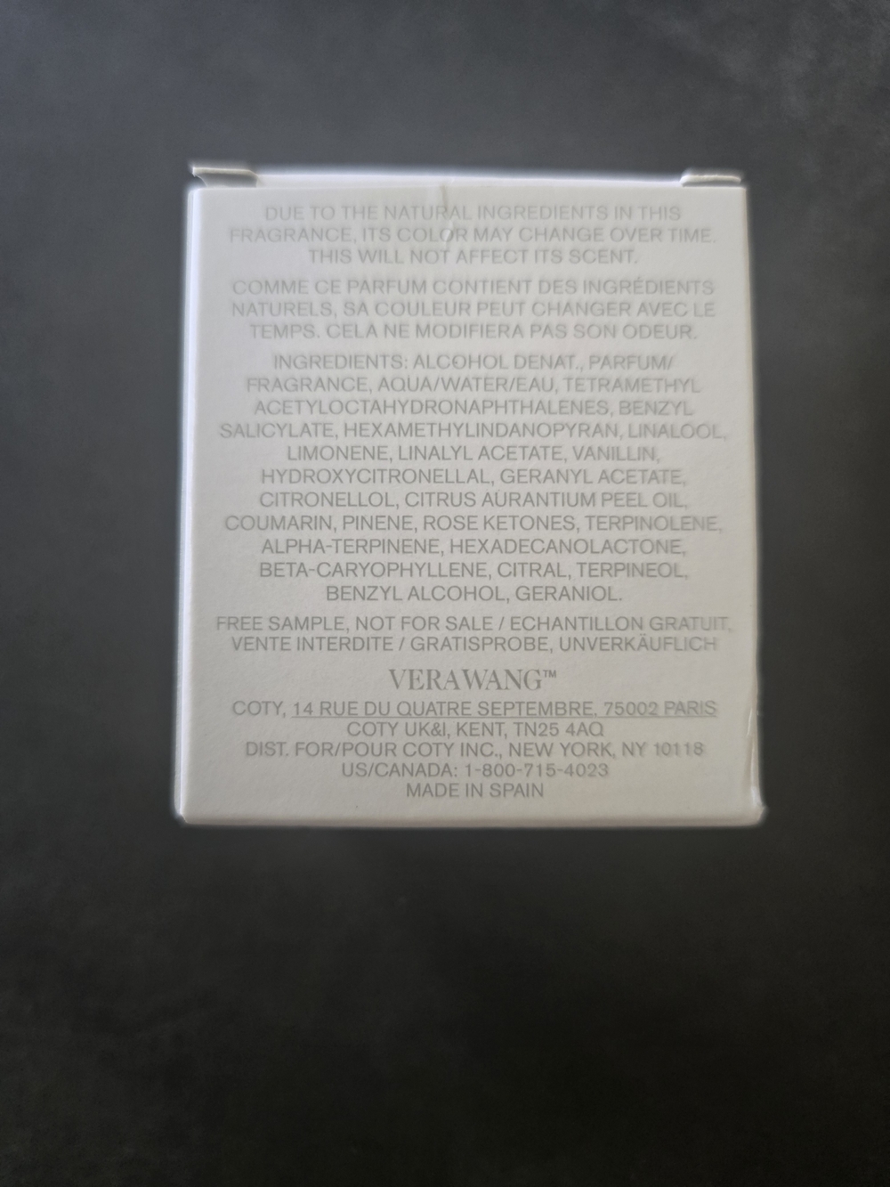Vera Wang LOVE Mini Scent - Picture 4 of 5